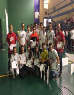 Participantes en el concurso de Robótica de Escuela de Ingenieros Industriales de Ciudad Real